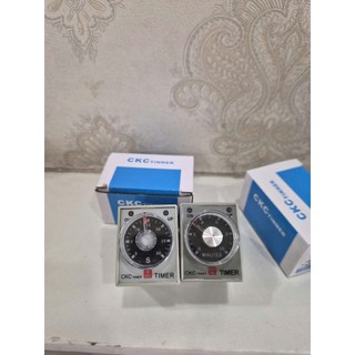 Timer cơ CKC AH3-3 rơ le điều khiển thời gian loại 8 chân tròn