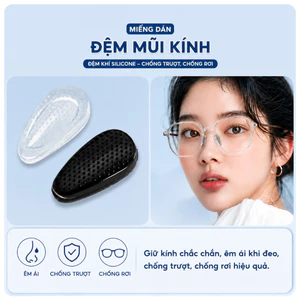 Miếng dán đệm mũi kính với đệm khí silicone chống trượt chống rơi kính miếng dán cầu mũi