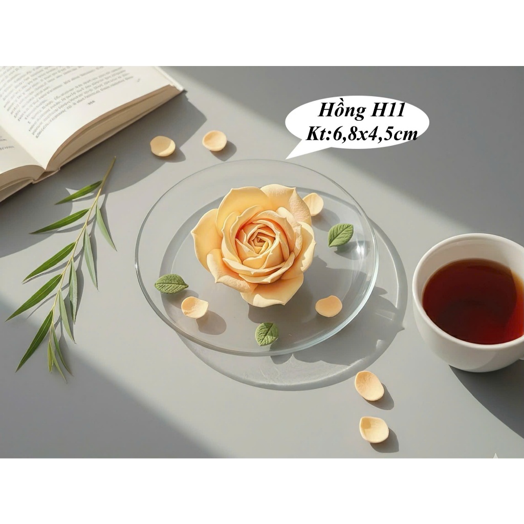 Khuôn silicon Hoa Hồng H11