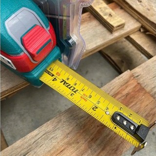 Thước kéo thép nền vàng TOTAL chính hãng - cuộn thép cao cấp ,độ chính xác cao, vạch đo rõ nét DNTT