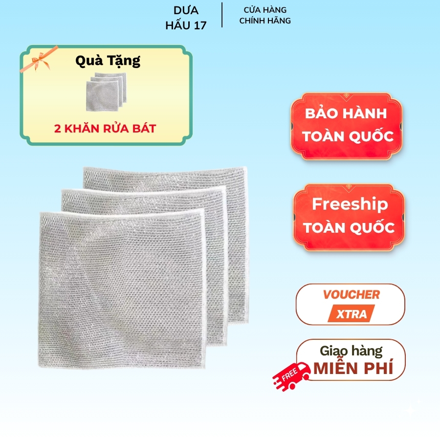 Khăn rửa chén lưới kim loại Tấm lưới kim loại rửa chén xoong nồi đa năng Khăn rửa chén Siêu sạch