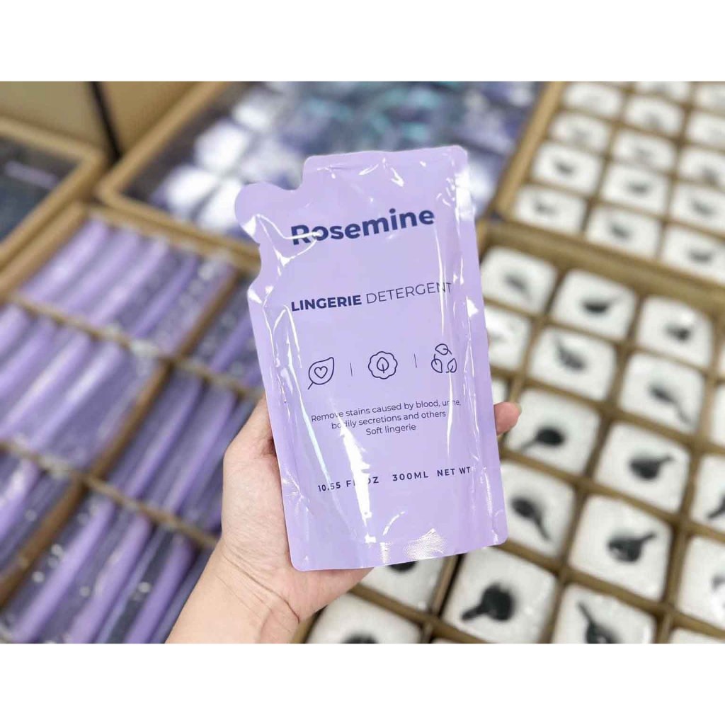 A45_Nước Giặt Đồ Lót Rosemine Lingerie Detergent 300ml
