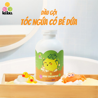 Dầu Gội Kibu Chiết Xuất DỨA - Sạch Thoáng, Bảo Vệ Dịu Nhẹ Cho Tóc Chắc Khỏe, Suôn Mượt – 300ml