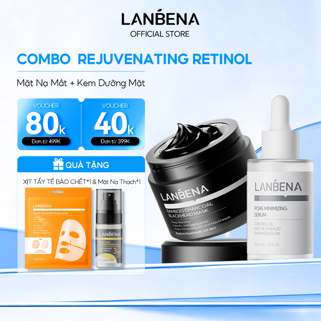 LANBENA GEL LỆT MỤN ĐẦU ĐEN (30G) -MIẾNG DÁN CHĂM SÓC DA Mụn Dễ Dùng,Nhanh Chóng Thông Sạch Lỗ Chân Lông Skincare