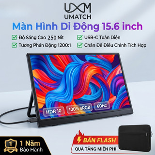 Màn hình di động 15.6 Inch FHD 100%sRGB Type-C/HDMI màn hình phụ laptop màn hình máy tính