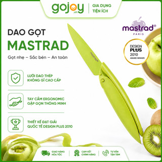 Dao Gọt Gấp Gọn MASTRAD Cao Cấp (7.6cm / 10cm) - Lưỡi Thép Không Gỉ Sắc Bén (Chính Hãng)