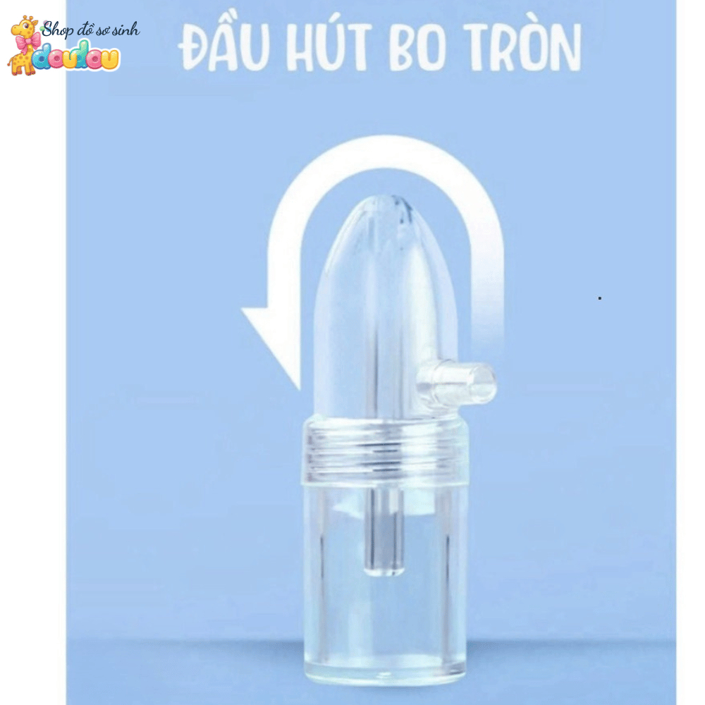 Dụng Cụ Hút Mũi Kéo Tay Cho Bé Thế Hệ Mới Nhựa Nguyên Sinh Lực Hút Mạnh, Chống Chảy Ngược DouDou A11