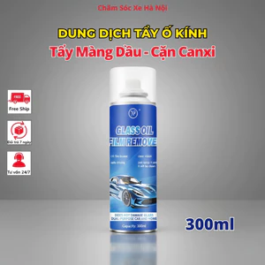 Dung Dịch Tẩy Màng Dầu Kính Ô Tô Dạng Bọt 300ml | Xịt Làm Sạch Kính Lái, Gương Xe Hơi | Đánh Bay Vết Ố Dầu