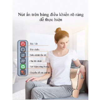 Gối Massage Cổ Vai Gáy Hồng Ngoại Cao Cấp Giảm Đau Mỏi Cổ Vai Gáy Thư Giãn Cơ
