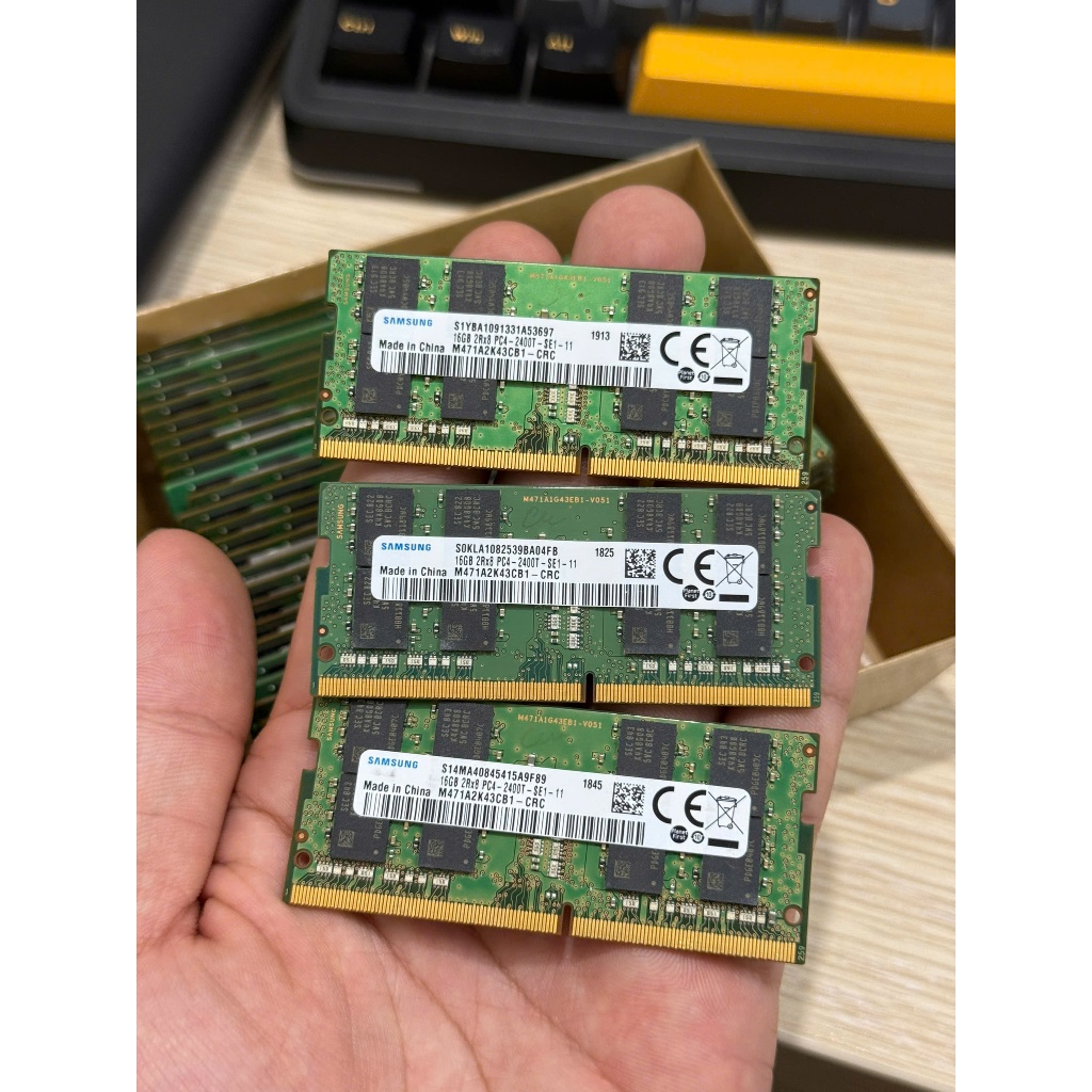 Ram laptop DDR4 8Gb, 16Gb  Hãng SS, SKynix, Micron (Hàng tháo máy Dell / HP) bảo hành 36 tháng | BigBuy360 - bigbuy360.vn