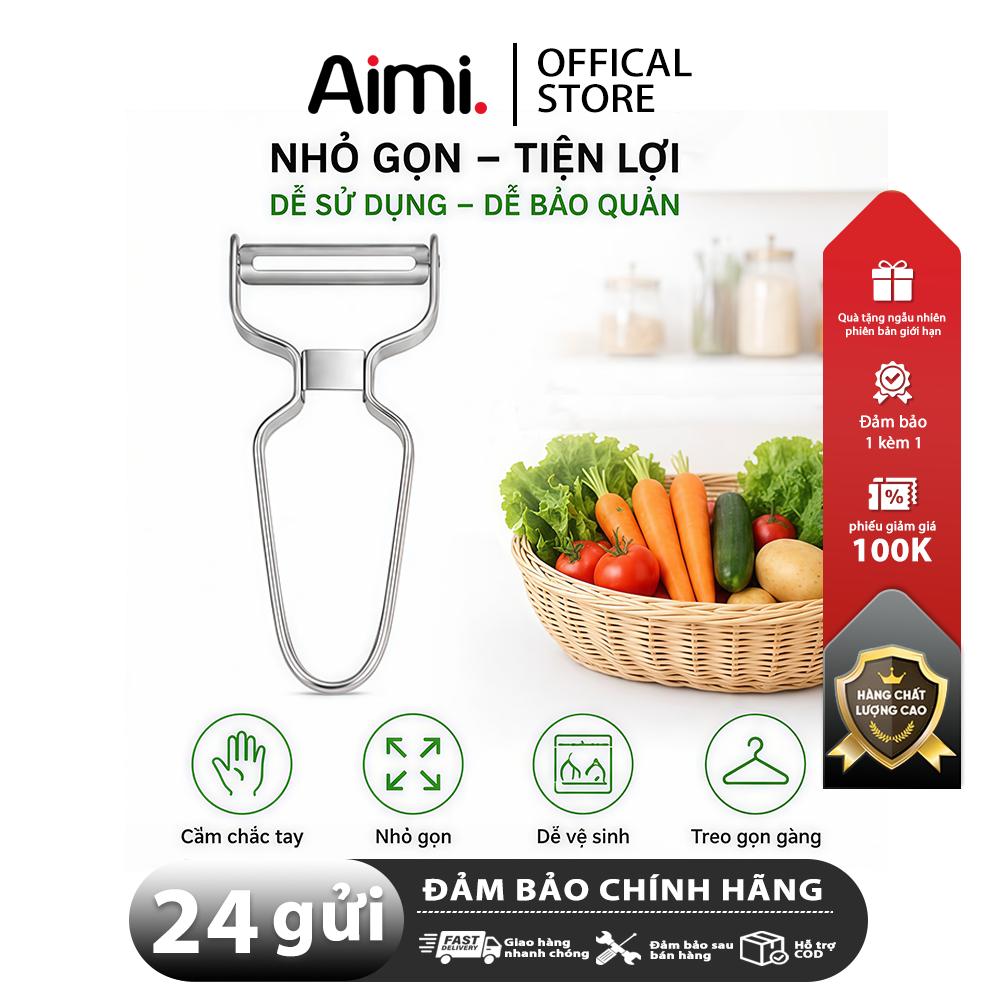 Dao Gọt Vỏ Trái Cây Rau Củ Inox 314 Cao Cấp, Siêu Sắc Bén, Bền Bỉ, Dụng Cụ Nhà Bếp Đa Năng