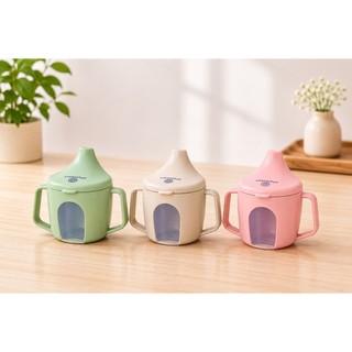 Bình nước trẻ em 240ml nhựa VIỆT NHẬT - Đầu hút chống sặc, tập cho bé uống nước 0106