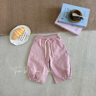 Q17-[tomnaukids] Quần bom ống thụng cho bé gái size từ 9-36Kg