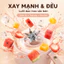 Máy xay hoa quả cầm tay xiao miQcooker 1100ML, một cốc hai nắp, Pin Sạc, Máy Xay Đa Năng 18 Lưỡi, Đá bào và sinh tố