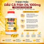Viên uống dầu cá Hỗ trợ da căng bóng, tăng ẩm, giảm viêm Kirkland Signature Fish Oil 1000mg - Hộp 400 viên