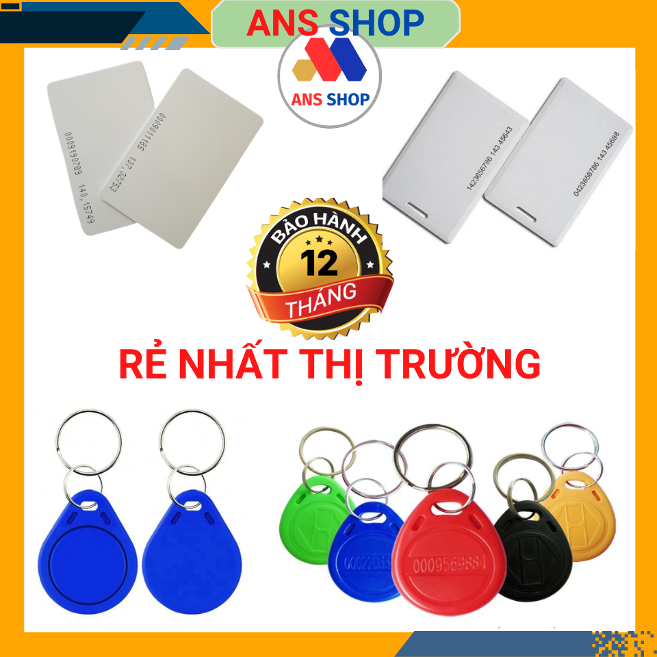 [Có Hóa Đơn] Thẻ Từ Cho Máy Chấm Công,  Thẻ Từ Thang, Thẻ Gửi Xe, Thẻ Mở Cửa