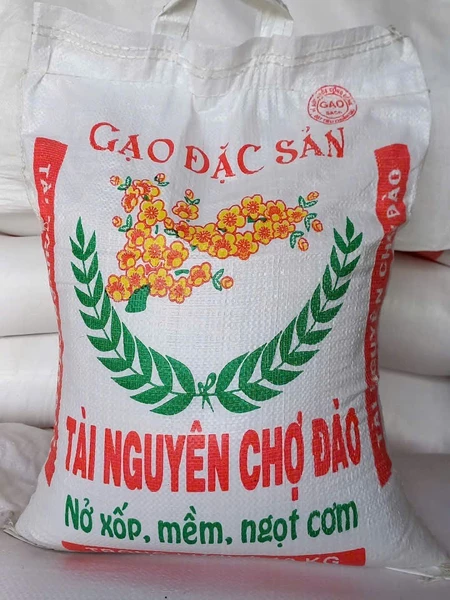 Gạo Tài NGuyên - CHợ Đào nở xốp mềm cơm , tơi hạt.Phù hợp với người ăn gạo nở khô xốp cơm