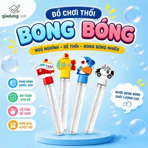 Que thổi bong bóng xà phòng diệu kì cho trẻ em nhiều hình ngộ nghĩnh
