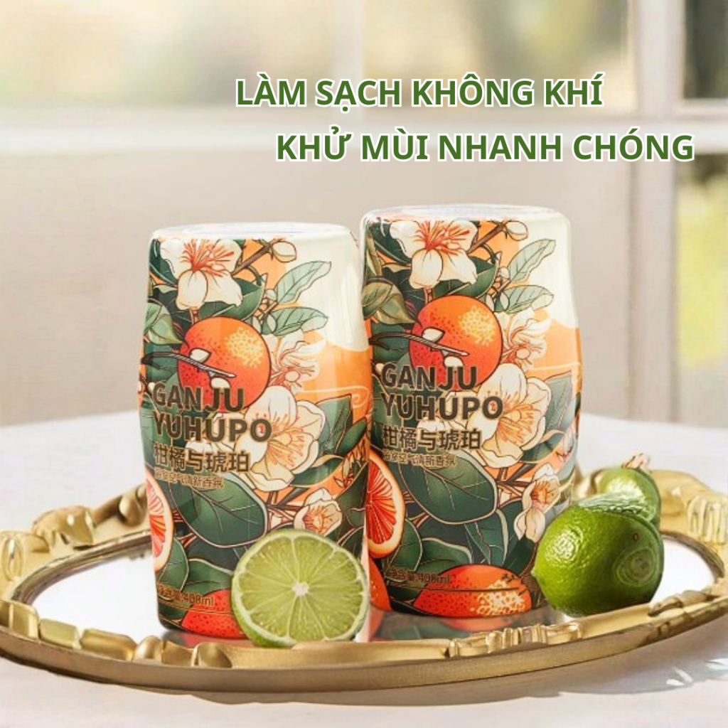 Lọ tỏa hương Sáp thơm phòng hương thơm tự nhiên dễ chịu sáp thơm phòng khử mùi thế hệ mới 400ml ST27