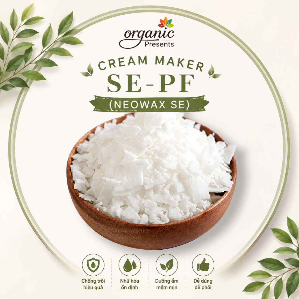Sáp nhũ hóa Naterol SE / Neowax SE - Mã CREAM MAKER SE-PF