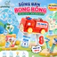Súng thổi bong bóng xà phòng đồ chơi cho bé trai gái nhiều hình đa dạng gồm sẵn pin và dung dịch xà phòng