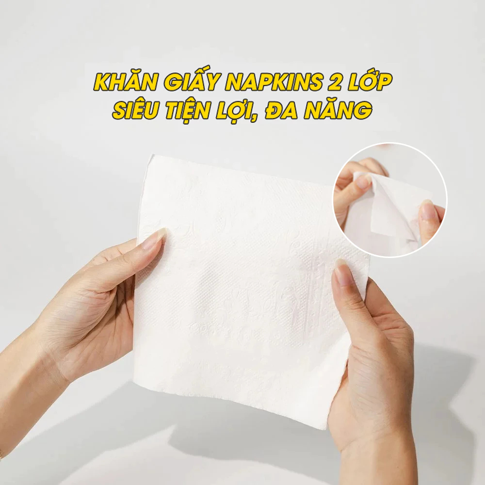 [HỎA TỐC] Khăn Giấy Lụa Silkwell Combo 3 Bịch K240 1kg/Túi - 2 Lớp Mềm Mịn, Siêu Dai Thấm Hút