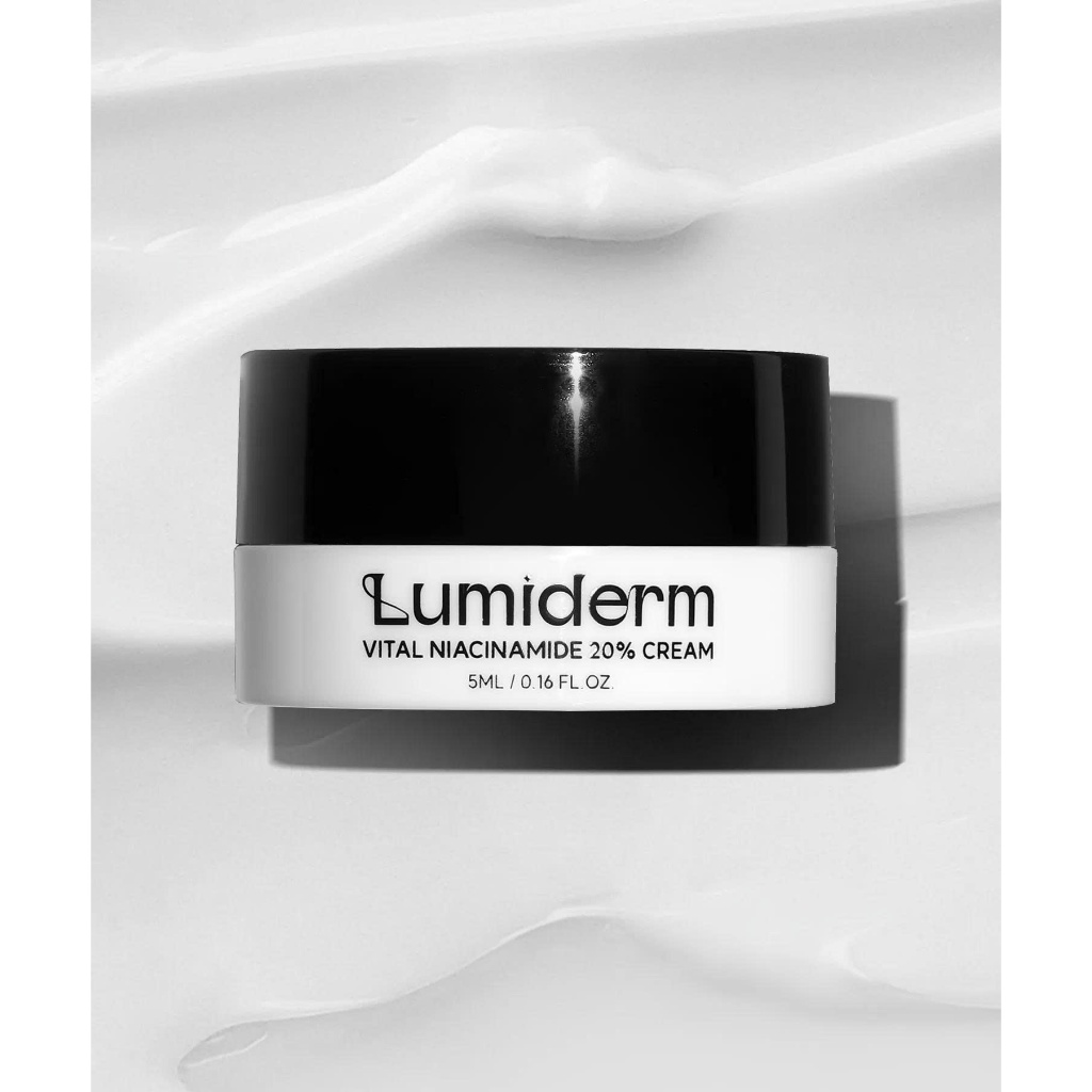 E67_ [SIZE MINI] Kem dưỡng Lumiderm vital niacinamide 20% cream hũ 5ml (Vỏ trắng)