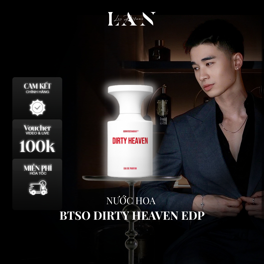 [LAN] Nước Hoa Unisex BTSO Dirty Heaven EDP 50ml Fullbox