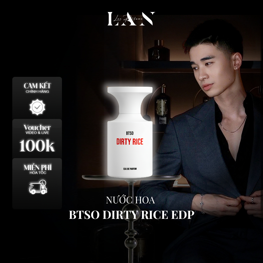 [LAN] Nước Hoa Unisex BTSO Dirty Rice EDP 50ml Fullbox