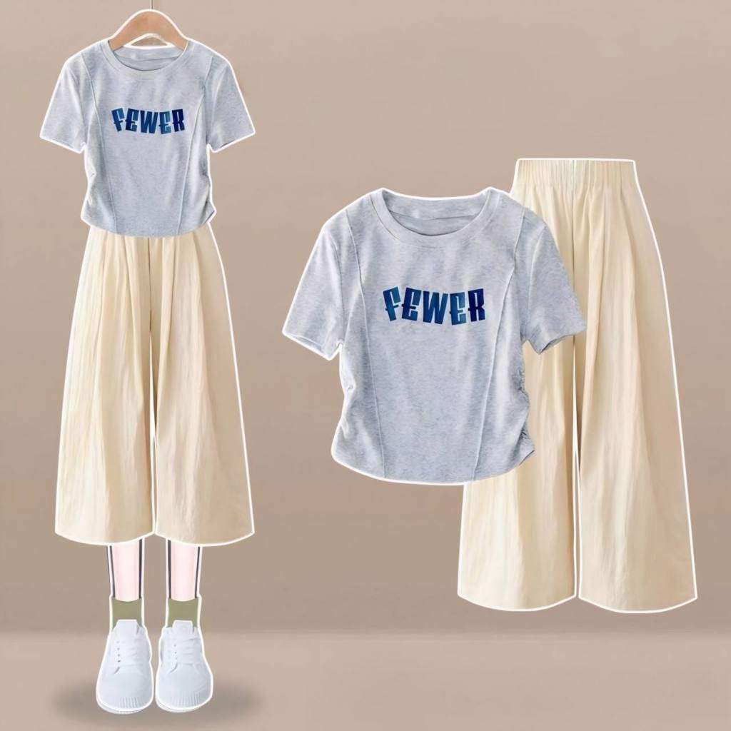 Áo in chữ Fewer cho bé gái size đại BEESHOP H26075