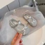 Giày búp bê lưới mùa hè cho bé gái gắn nơ xinh đế mềm đơn giản