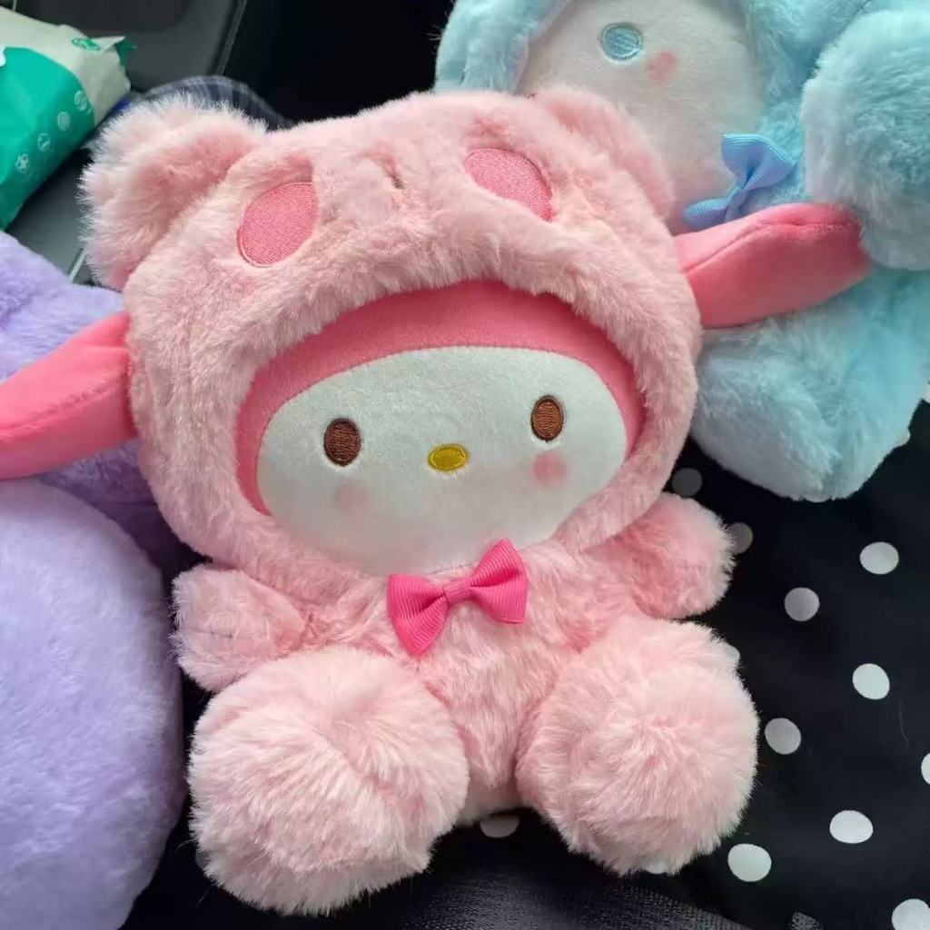 Gấu bông Cinnamoroll, Kuromi, Melody 25cm, gấu bông làm quà tặng người yêu, bé gái dễ thương xinh xắn