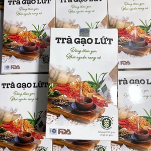 Trà Gạo Lứt Mix 8 Vị Mộc Tâm – Hương Vị Đa Dạng, Thanh Nhẹ Mỗi Ngày (Hộp 20 gói)
