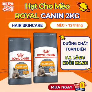 Thức ăn hạt cho Mèo Royal Canin Hair & Skin Care mượt lông và da