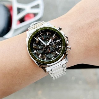Đồng hồ nam dây thép Casio Edifice EFV-600D-3CVUDF Camo - Chống nước 100m | Edifice EFV-600D-3C