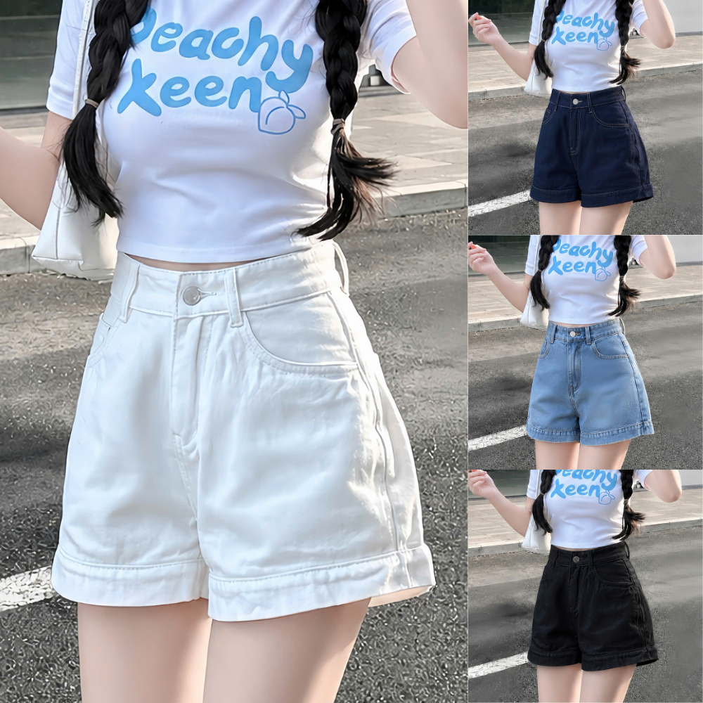 Quần Đùi Bigsize Nữ Lật Lai Tôn Dáng Dễ Phối Đồ Lên Phom Dễ Thương Năng Động Cho Chubby Q559/J6