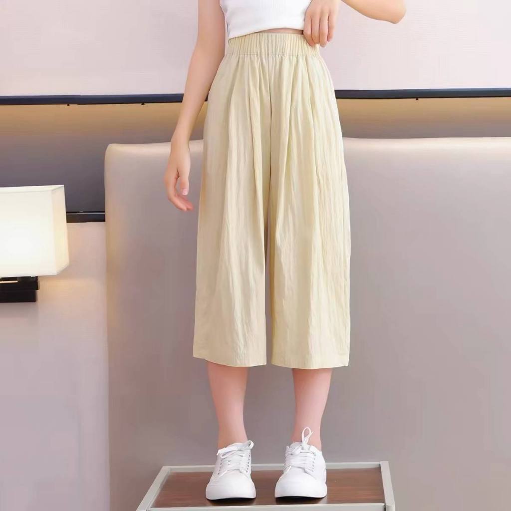 Quần gió suông lửng cho bé gái size đại BEESHOP H26078