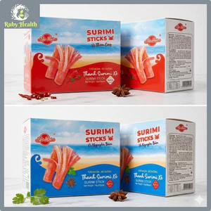 Thanh Cua Surimi Yo Hot Việt Nam Sản Xuất Thơm cay, Reecen