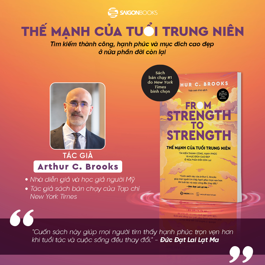 Sách - Thế Mạnh Của Tuổi Trung Niên - From Strength To Strength