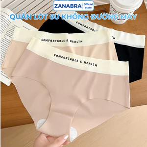Quần Lót Nữ Su Trơn Không Viền - Quần Lót Nữ Cạp Chữ Thấm Hút Tốt, Co Dãn Thoáng Mát ZANABRA L2244