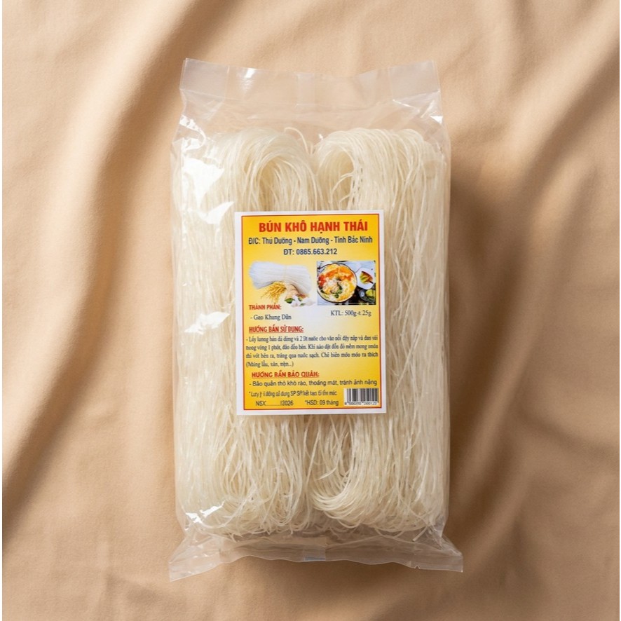 Bún Gạo Trắng Luafoods 1KG,100% Gạo Trắng Chọn Lọc, Đa Dụng Cho Gia Đình
