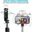 Gậy Chụp Ảnh cao đến 1m làm giá đỡ 3 Chân xoay 360° Q07 Kèm Remote Bluetooth Siêu Tiện Lợi