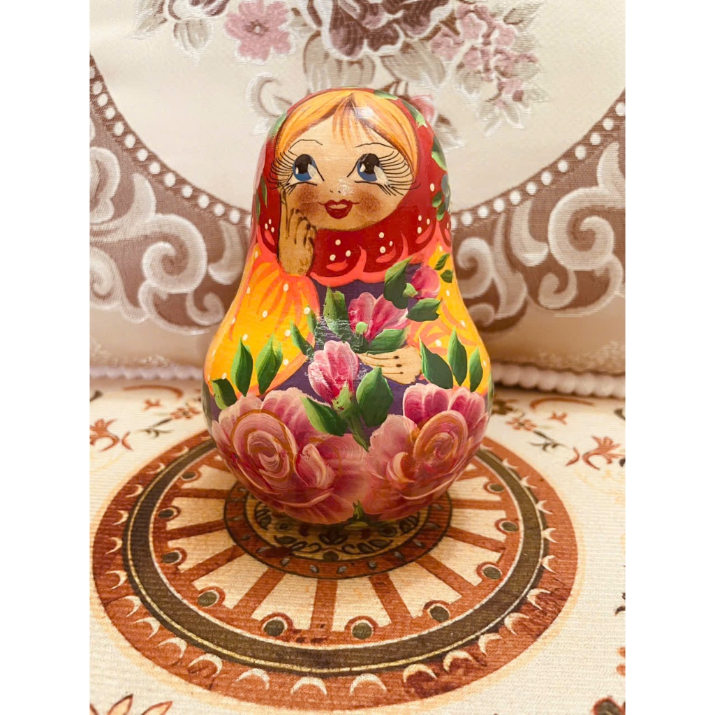 Lật Đật Nga Matrioshka - Bằng Gỗ - Hàng sách tay - Hiếm