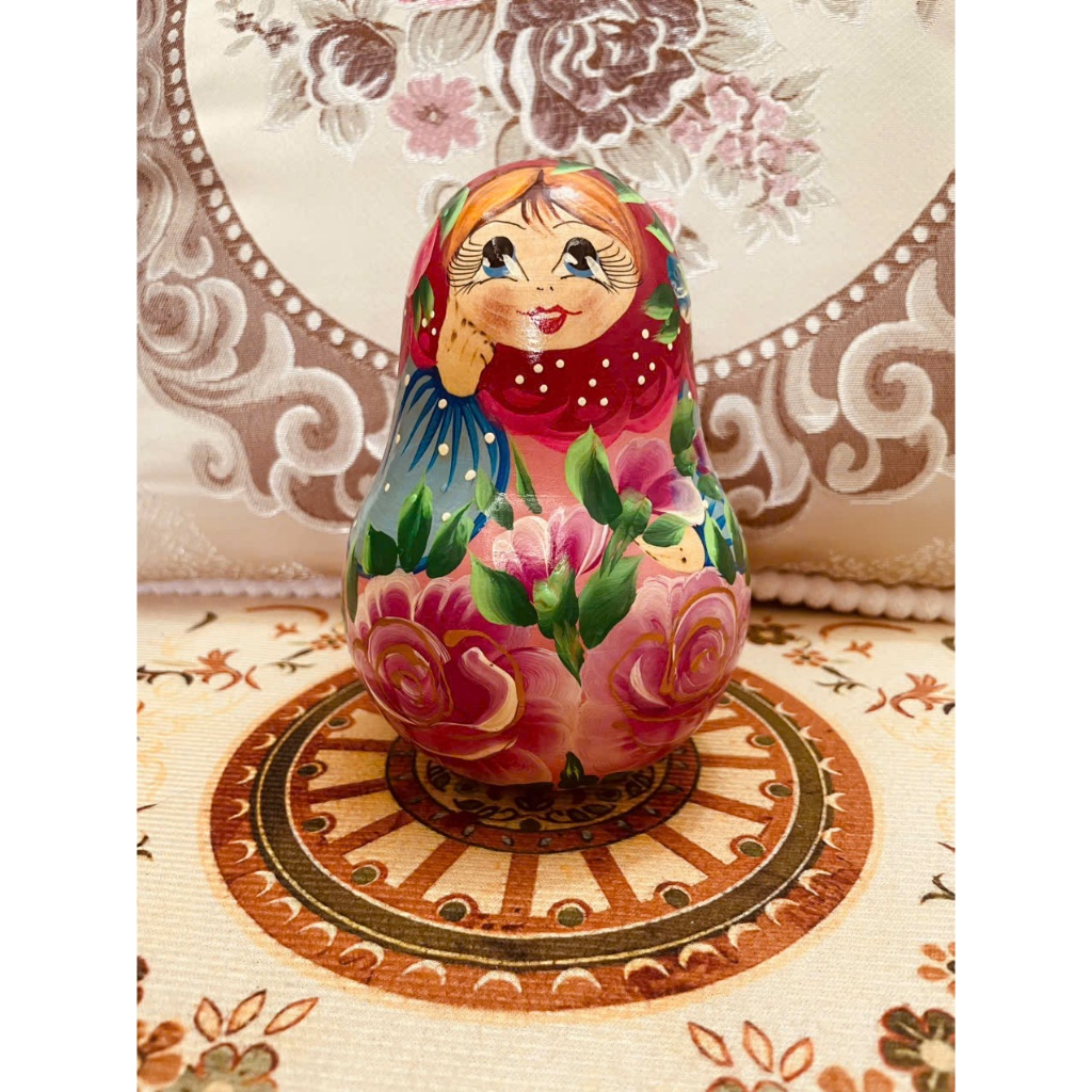 Lật Đật Nga Matrioshka - Bằng Gỗ - Hàng sách tay - Hiếm
