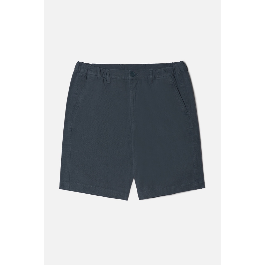 Quần Short Kaki Nam Ninomaxx Chất Vải Dày Nặng Độ Bền Cao Co Dãn Nhẹ 2509005