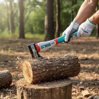 Búa rìu TOTAL chính hãng, rìu đa năng thép Carbon cao cấp, cán chống trượt chắc tay DNTT