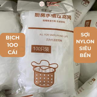 Túi Lọc Rác Bồn Rửa Chén APTLYFINDS Lưới Lọc Thức Ăn Thừa Co Giãn Ngăn Tắc Nghẽn Cống