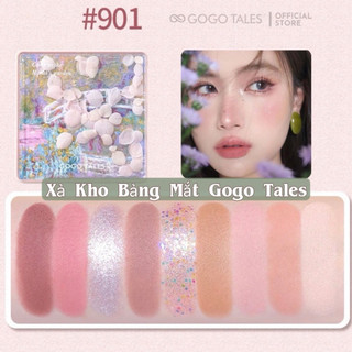 Phấn Mắt Gogotales hoa khô 9 Gogo Tales Secret Garden Eyeshadow Palette