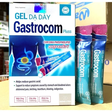 Gel dạ Dày Gastrocom pluss viêm loét dạ dày tá tràng, Người đau dạ dày, hành tá tràng, trào ngược dạ dày thực quản