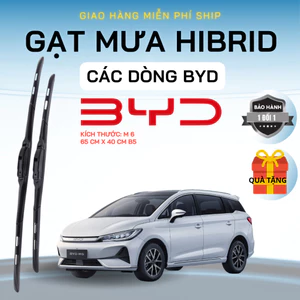 GẠT MƯA BYD M6 ,CÁC DÒNG, ATTO 2, ATTO 3, SEAL, DOLPHINH, HAN EV, SEALION 6, SEALION 8, LƯỠI SILICON NANO GẠT SẠCH ÊM